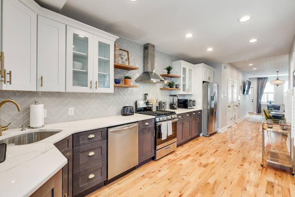 Trendy Fairmount Gem-5 Star Location, Roof Deck, Parking, Gr8 For Families Apartment Philadelphia Luaran gambar